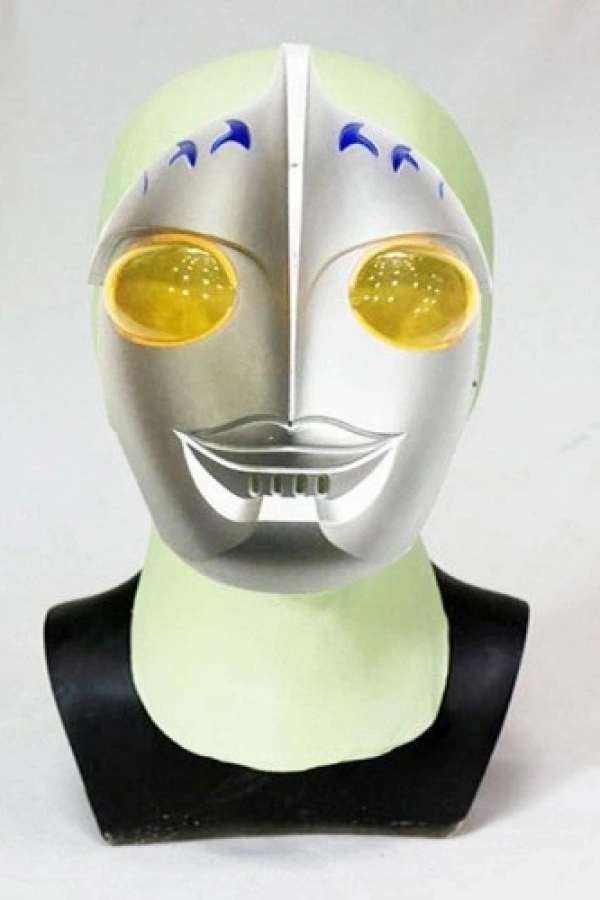 Plastik Uzaylı Robot Maskesi