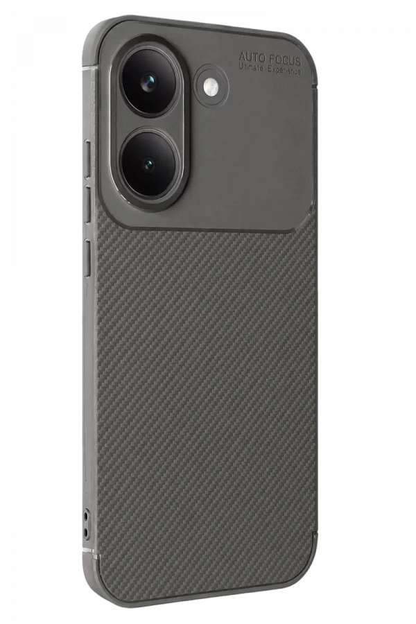 Poco X8 Pro Auto Focus Karbon Kapak - Gri