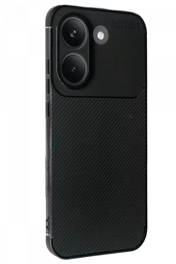 Poco X8 Pro Auto Focus Karbon Kapak - Siyah