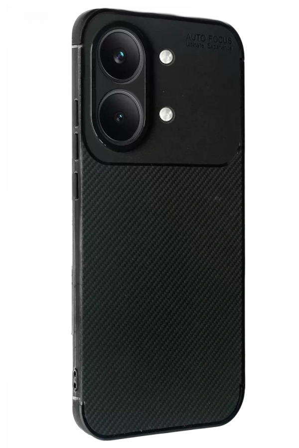 Poco X8 Pro Max Auto Focus Karbon Kapak - Siyah