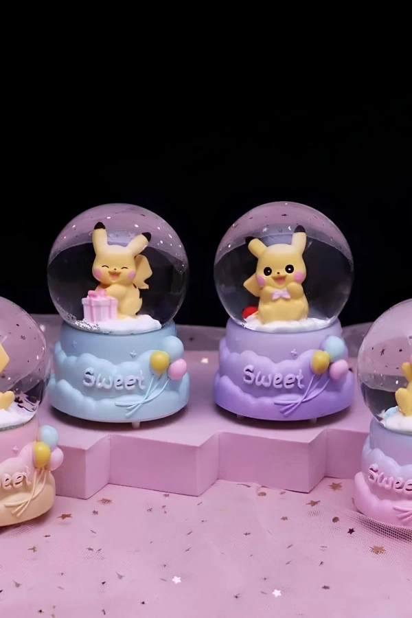 Pokemon Işıklı Kar Küresi 7 Cm