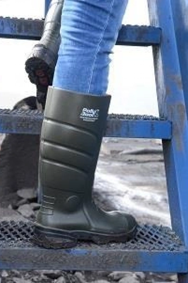 Pollyboot Vega 47 Numara Çelik Burunlu Çizme Poliüratan