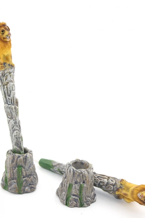 Polyester Aslan Figürlü Tükenmez Kalem