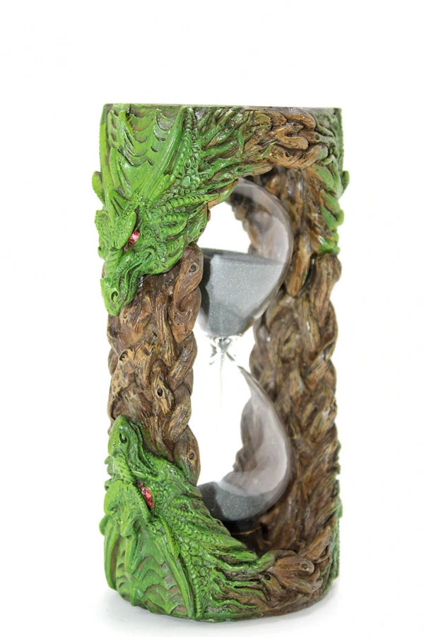 Polyester Dragon Tasarımlı Kum Saati Model 2
