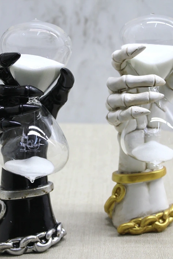 Polyester El Tasarımlı Kum Saati