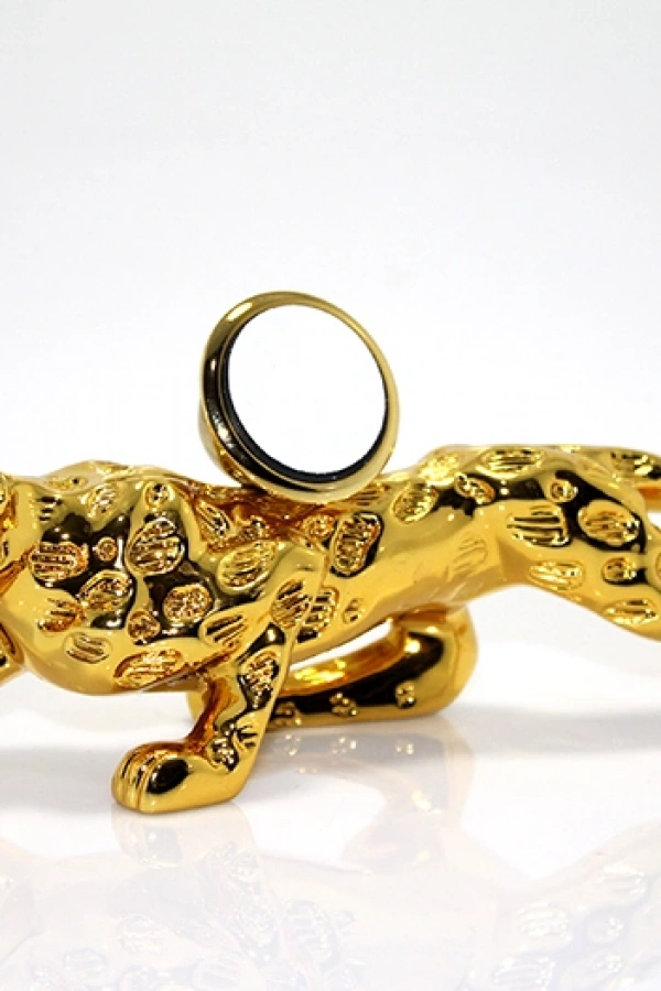 Polyester Kaplan Figürü Telefon Tutacaklı