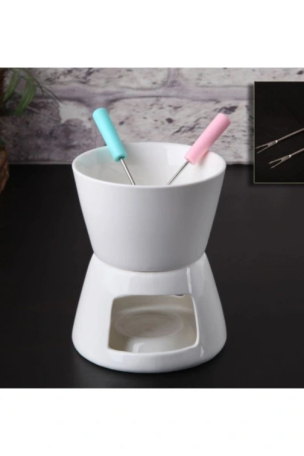 Porselen Fondü Seti