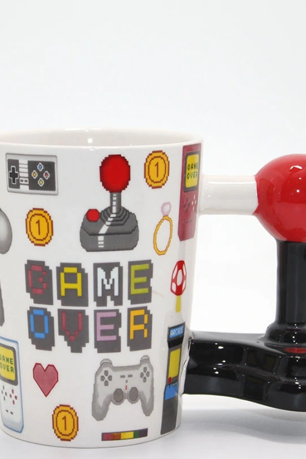 Porselen Game Over Kupa Bardak Model 4