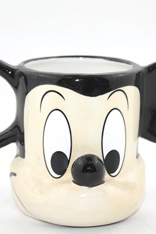 Porselen Mickey Mouse Kupa Bardak