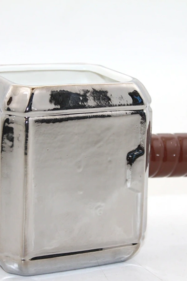 Porselen Thor Çekici Kupa Bardak