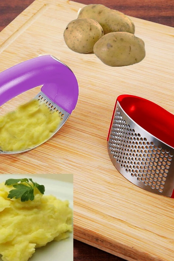 Pratik Patates Püresi Yapma Aleti - Paslanmaz Çelik