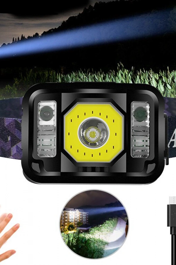 Pratik Sensörlü Sinyalli Kafa Lambası Wt-024