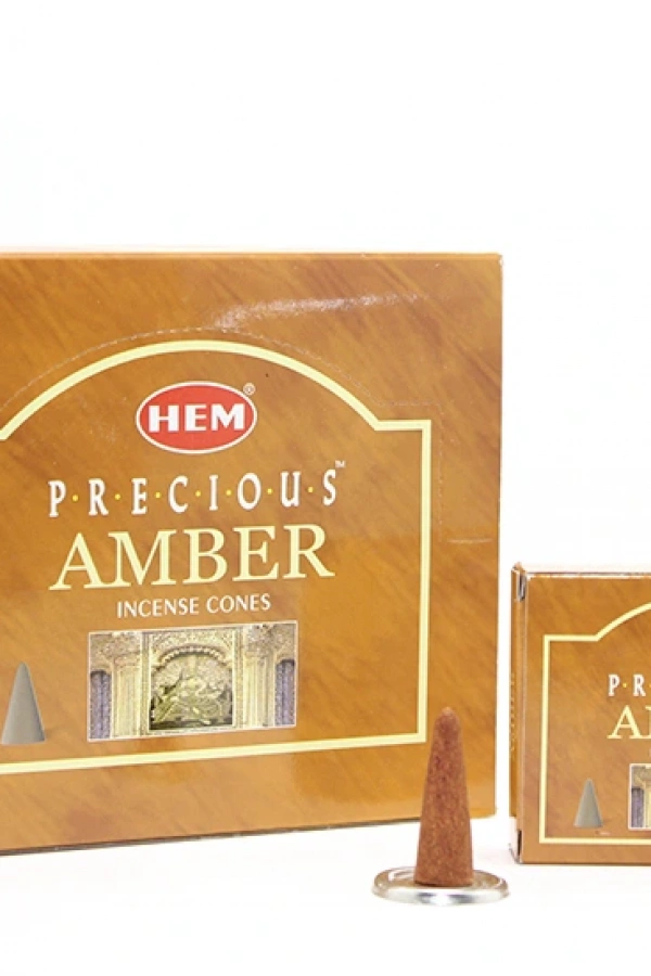 Precious Amber Aromalı Konik Tütsü