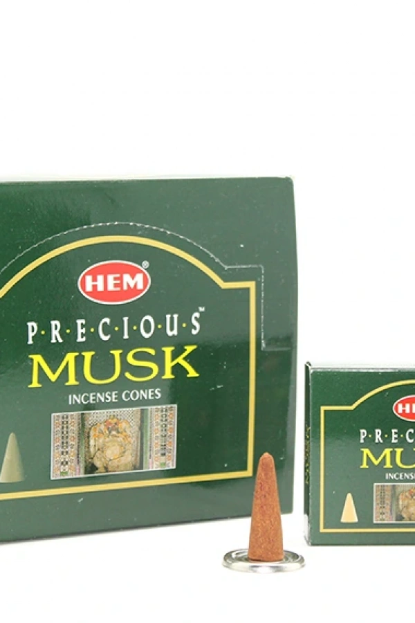 Precious Musk Aromalı Konik Tütsü