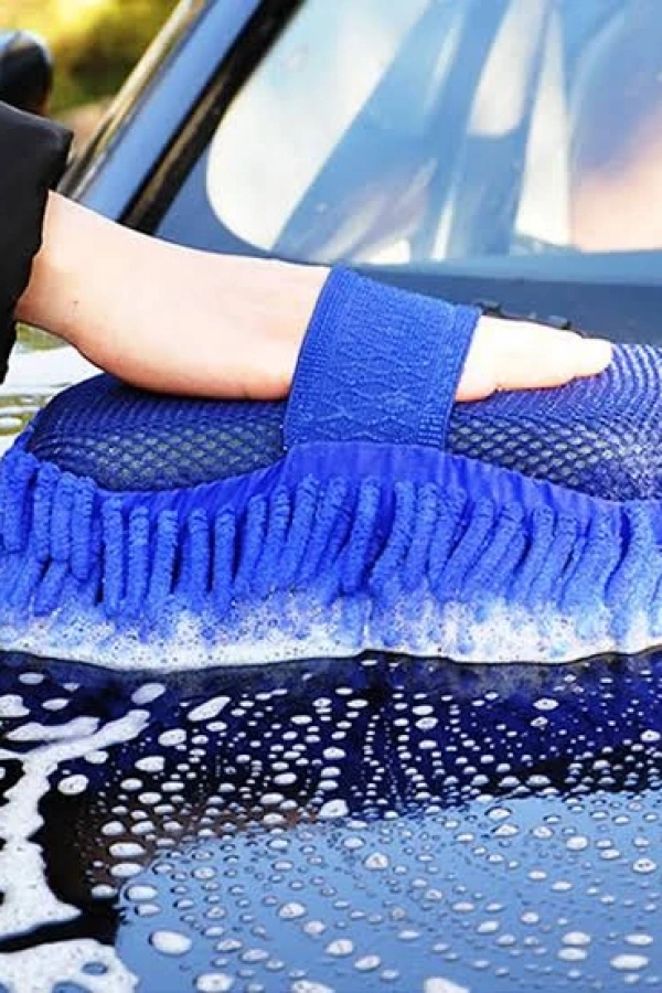 Premium Araba Yıkama Eldiveni
