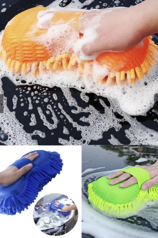 Premium Araba Yıkama Eldiveni