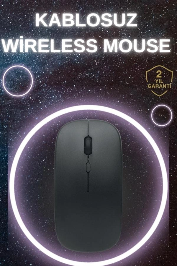 Profesyonel Mouse Wireless  Faresi Bluetooth Bağlantılı