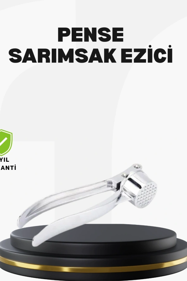 Profesyonel Sarımsak Ezici Sağlam Yapı ve Rahat Kavrama