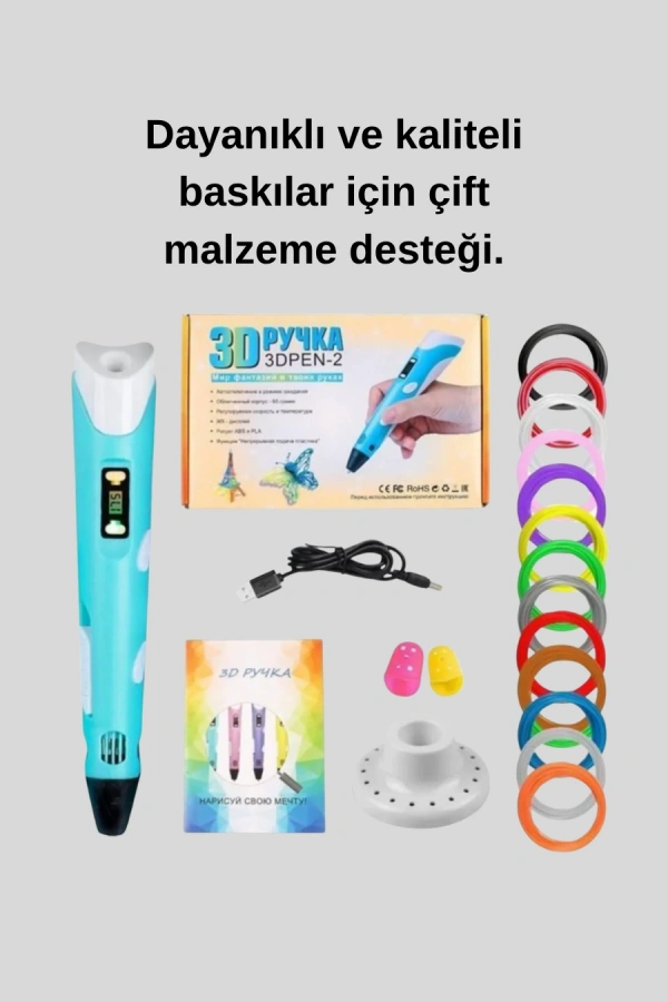Profesyonel ve Hobi İçin 3D Modelleme Kalemi