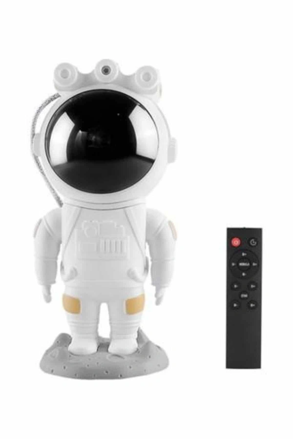 Projeksiyon Astronot Lamba Speaker Sevimli Astronot Bluetooth Hoparlör