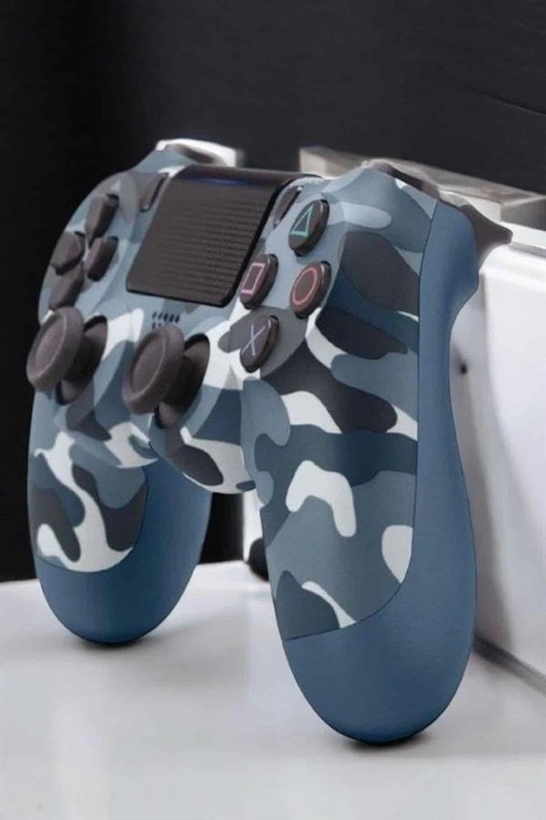 PS4 Oyun Kolu Kamuflaj Desenli Joystick