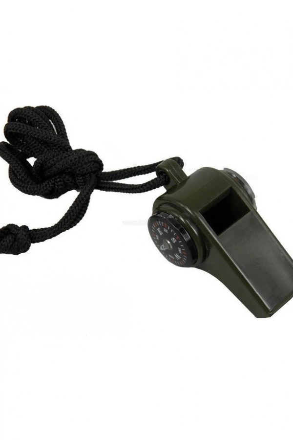 Pusulalı Termometreli Acil Durum Düdüğü ( 3 in 1)