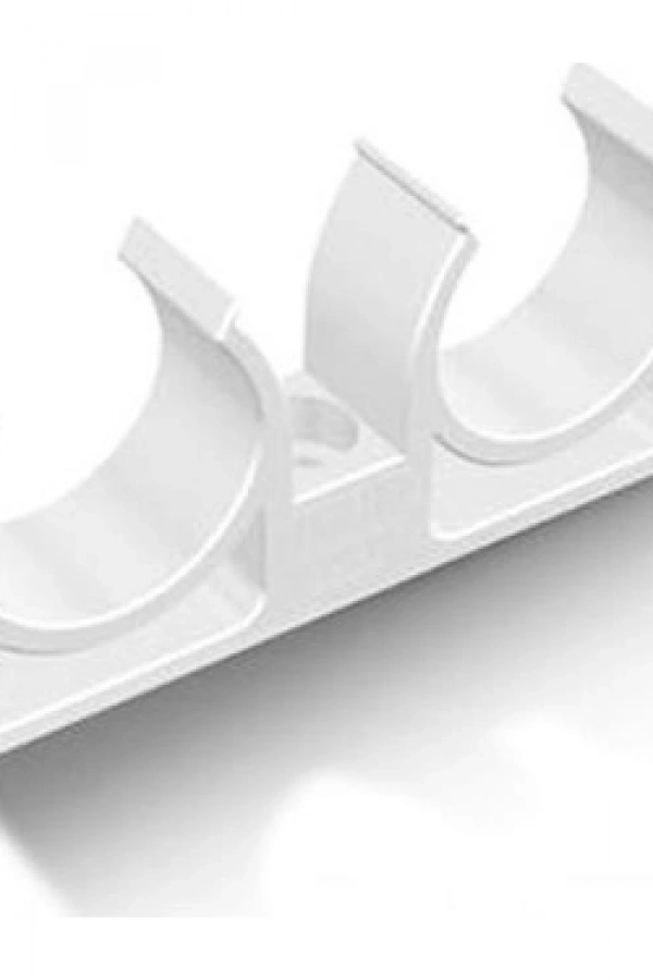 Pvc Boru PPRC Çiftli Kelepçe 25 mm 10 Adet