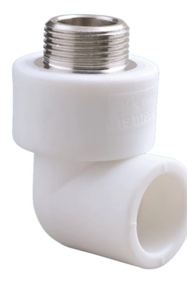 Pvc Boru PPRC Dış Dişli Dirsek 25x3/4 10 Adet