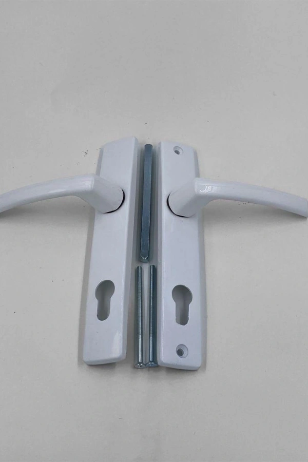 Pvc Yale Kapı Kolu Elit Beyaz