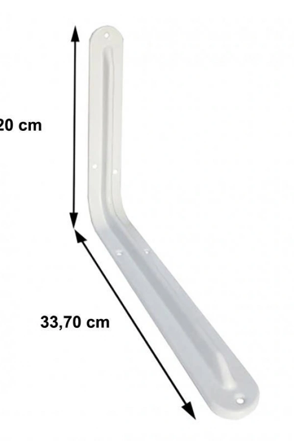 Raf Altı 12x14 mm Beyaz