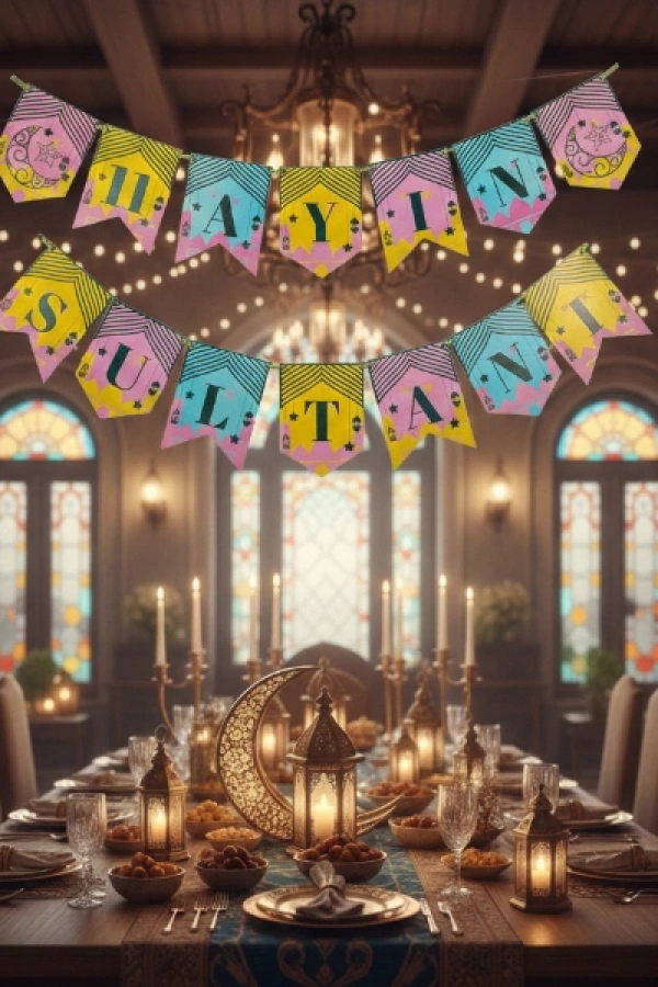 Ramazan Banner Süs - 11 Ayın Sultanı