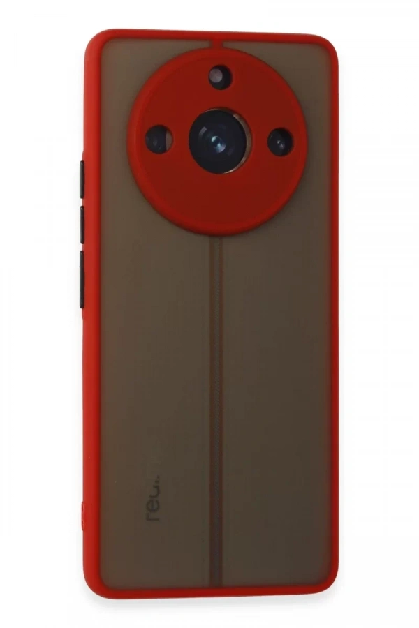 Realme 11 Pro Kılıf Montreal Silikon Kapak - Kırmızı