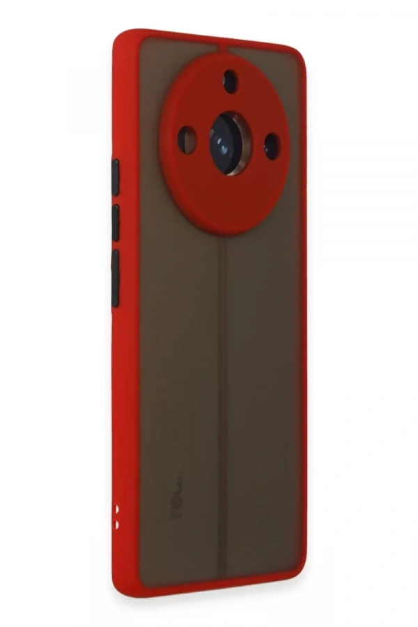 Realme 11 Pro Kılıf Montreal Silikon Kapak - Kırmızı