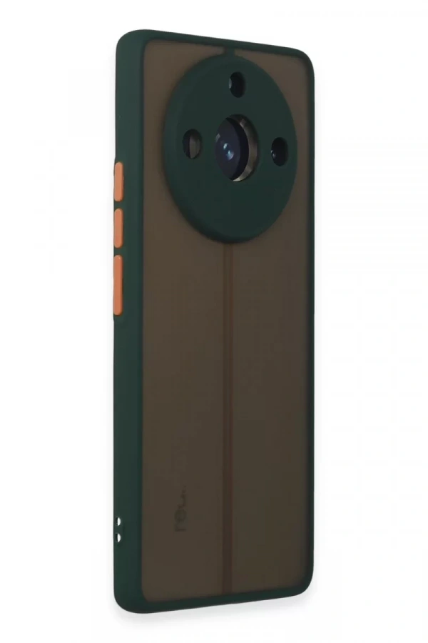 Realme 11 Pro Kılıf Montreal Silikon Kapak - Yeşil