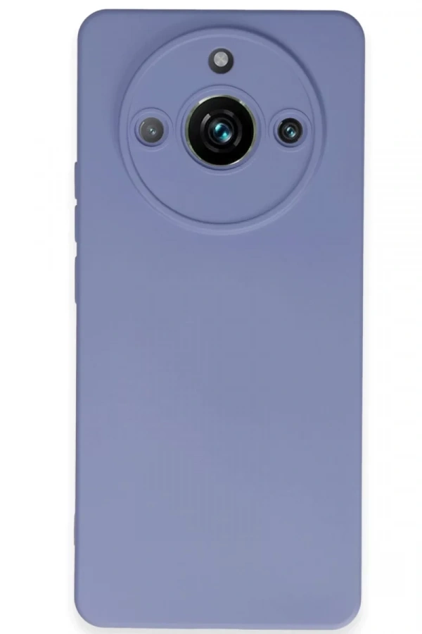 Realme 11 Pro Kılıf Nano içi Kadife Silikon - Lila