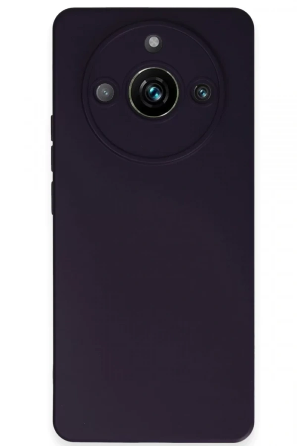 Realme 11 Pro Kılıf Nano içi Kadife Silikon - Mor
