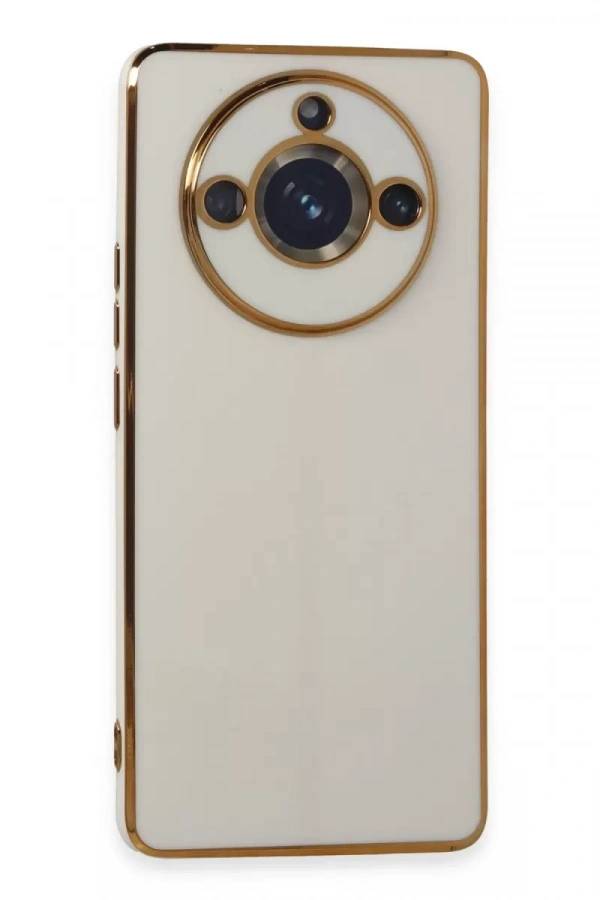Realme 11 Pro Kılıf Volet Silikon - Beyaz