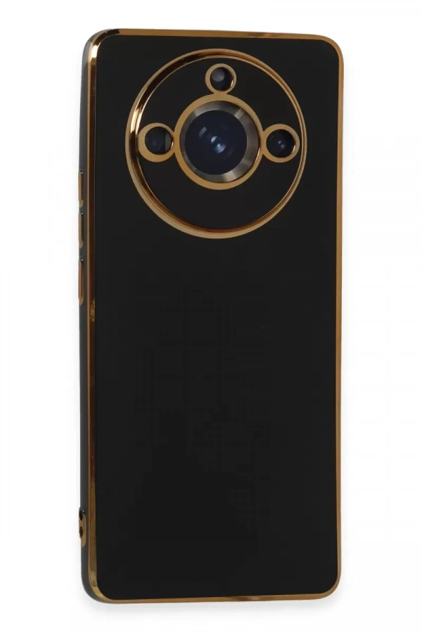Realme 11 Pro Kılıf Volet Silikon - Siyah