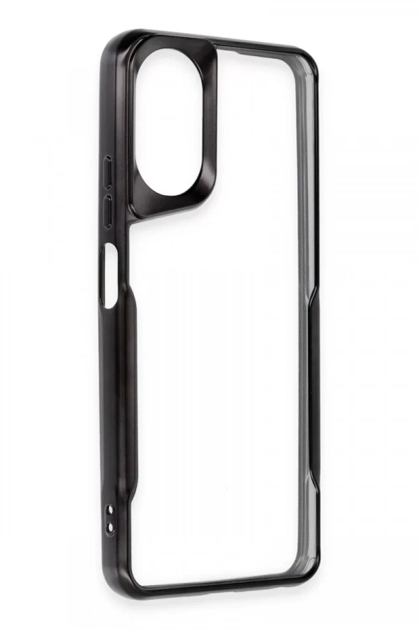 Realme 12 Lite Kılıf Boyi Silikon Kapak - Siyah