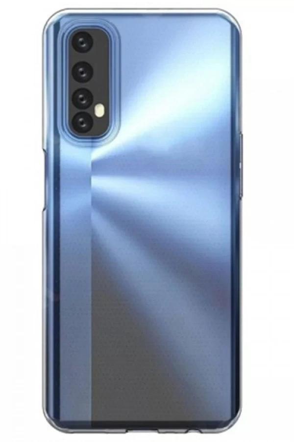 Realme 7 Kılıf Lüx Şeffaf Silikon