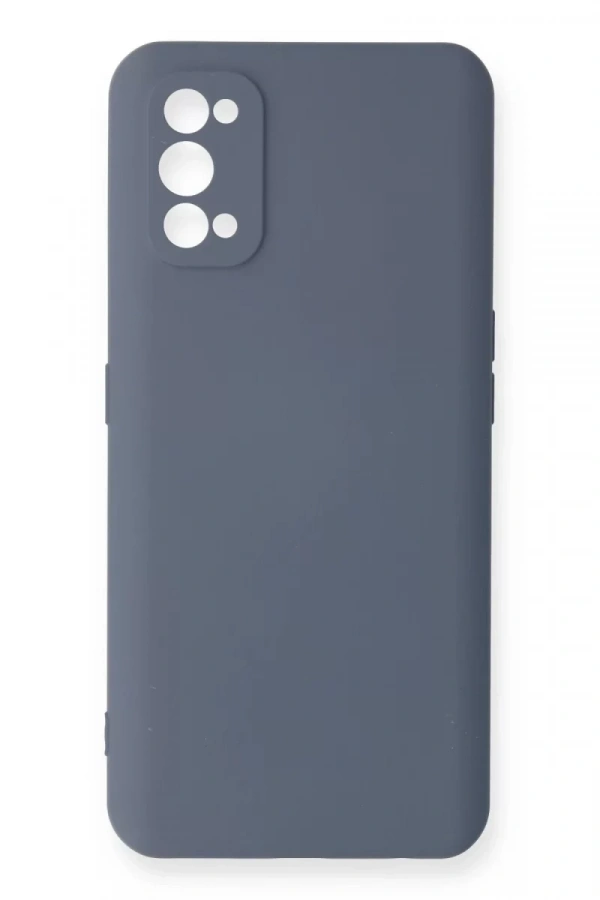 Realme 7 Pro Kılıf Nano içi Kadife Silikon - Gri