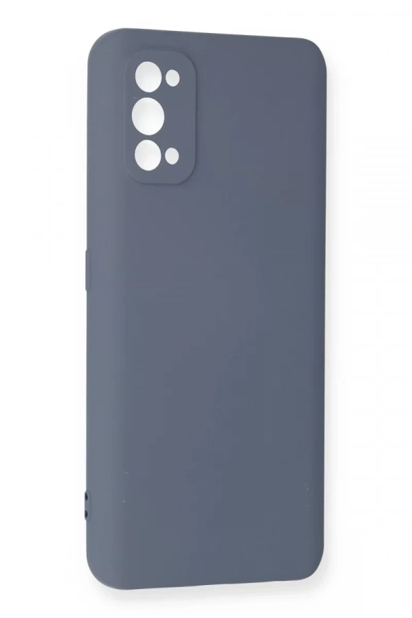 Realme 7 Pro Kılıf Nano içi Kadife Silikon - Gri