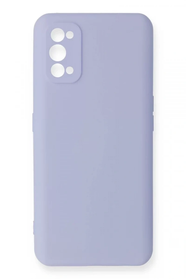 Realme 7 Pro Kılıf Nano içi Kadife Silikon - Lila