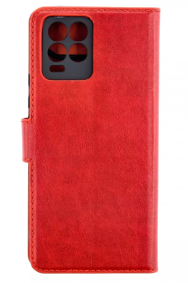 Realme 8 Pro Kılıf Trend S Plus Kapaklı Kılıf - Kırmızı