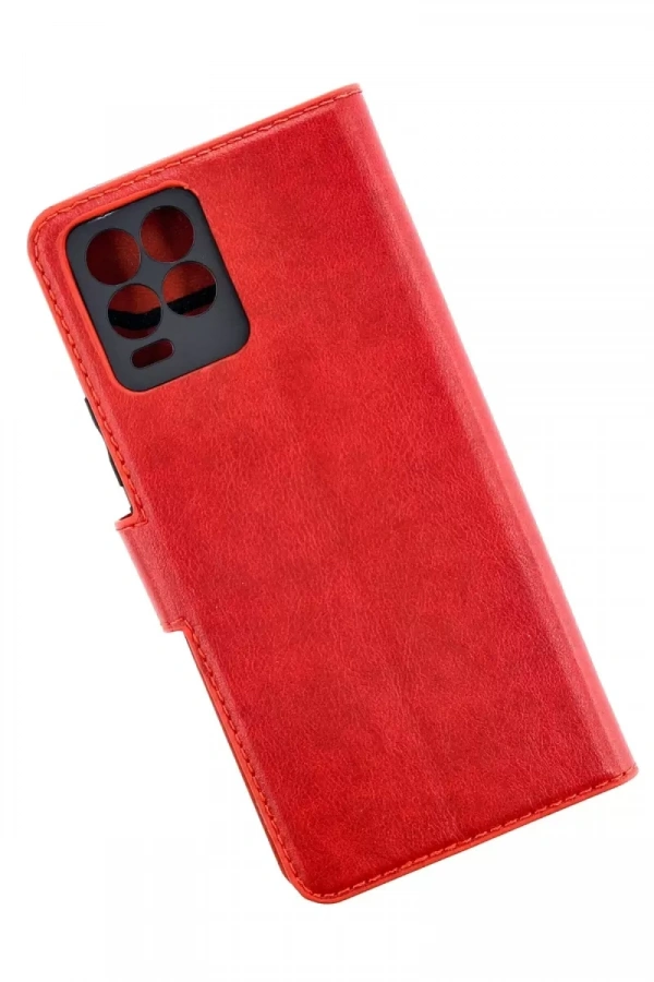 Realme 8 Pro Kılıf Trend S Plus Kapaklı Kılıf - Kırmızı