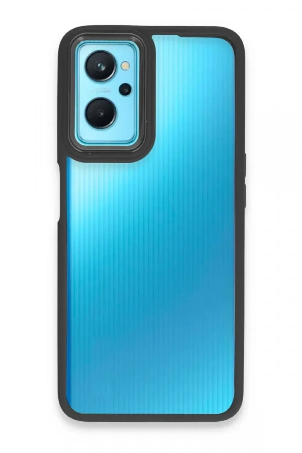 Realme 9i 4G Kılıf Dora Kapak - Siyah