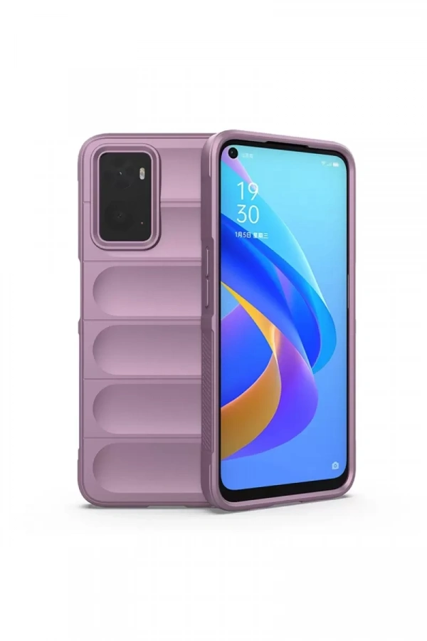 Realme 9i 4G Kılıf Optimum Silikon - Mor