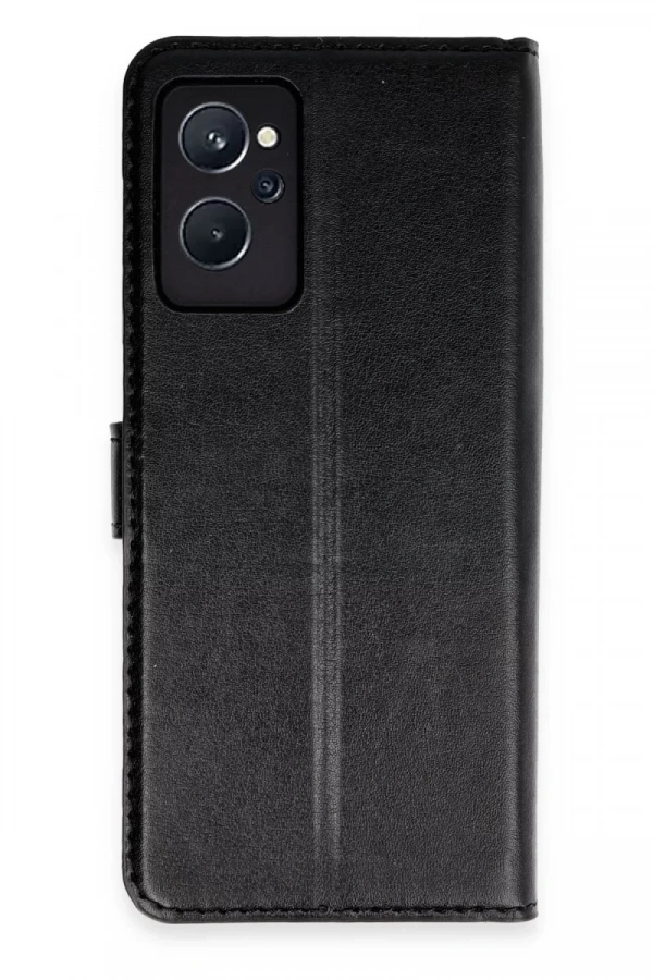 Realme 9i 4G Trend S Plus Kapaklı Kılıf - Siyah