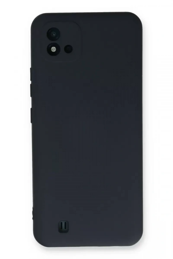 Realme C11 2021 Kılıf Nano içi Kadife Silikon - Lacivert
