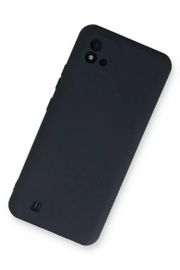Realme C11 2021 Kılıf Nano içi Kadife Silikon - Lacivert